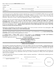 Crane Operator License Renewal - New Jersey, Page 2