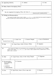 NJDMAVA Form 447 Report of Lost/Damaged Property - New Jersey, Page 2