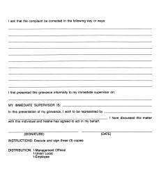 NJDMAVA Form 719 Formal Grievance Presentation - New Jersey, Page 2