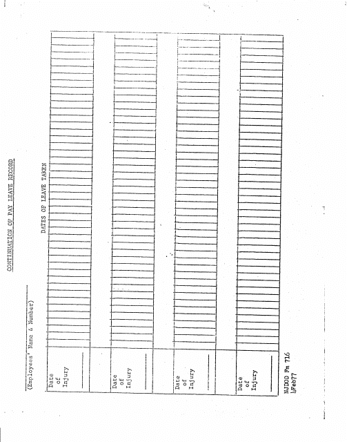 NJDMAVA Form 716  Printable Pdf