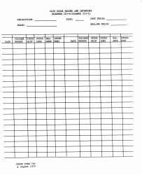 NJDMAVA Form 746 Club Stock Record/Inventory - New Jersey
