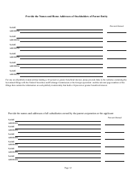 Form DC74A Contractor&#039;s Financial and Equipment Statement Experience Questionnaire and Past Performance Record - New Jersey, Page 12