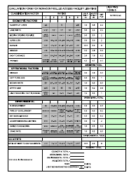 Document preview: Form LF-5 Evaluation Form for Non-controlled Access Facility Lighting - New Jersey