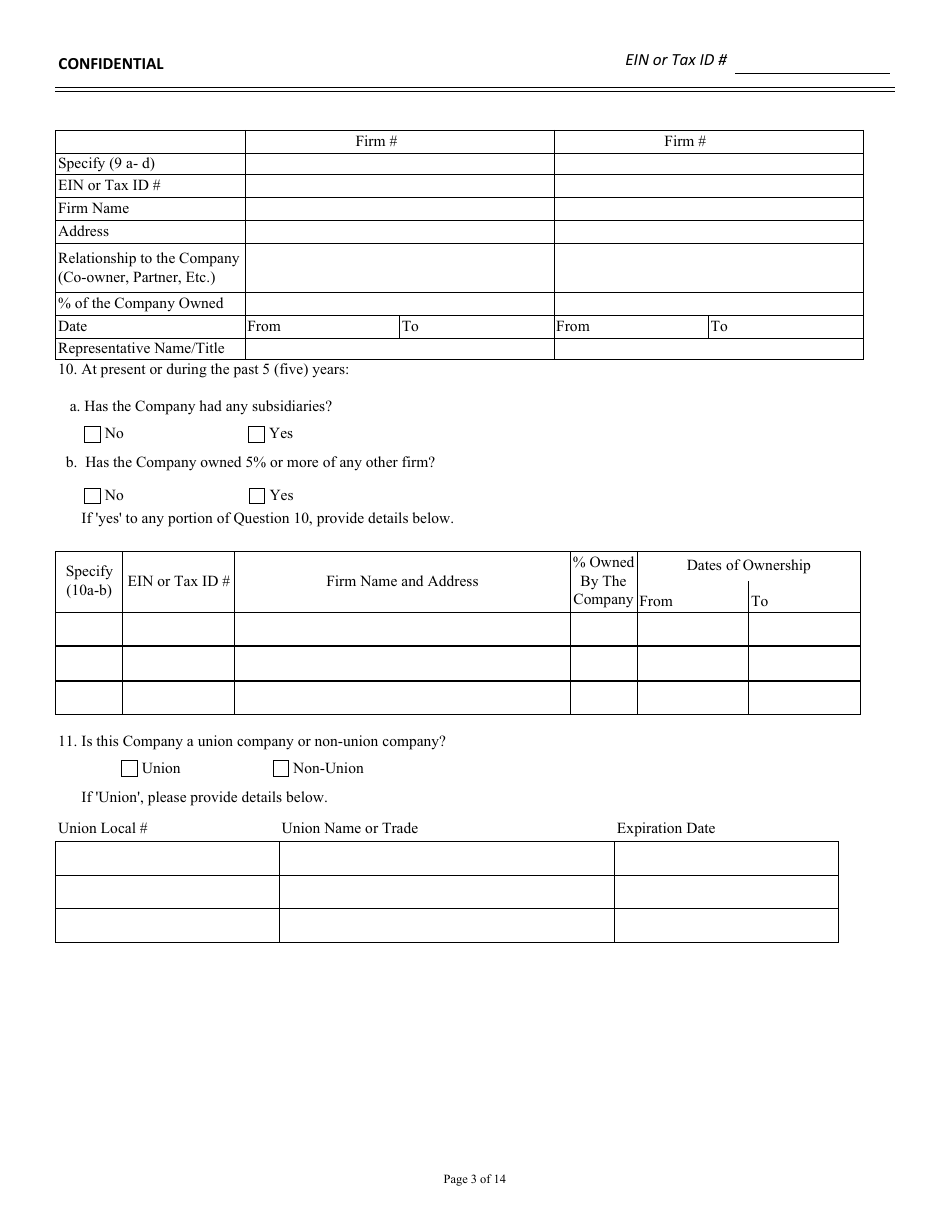 Background Qualification Questionnaire - New Jersey, Page 4