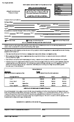 Document preview: Form MT-39 A Application for Drainage - New Jersey