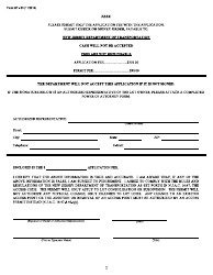 Form MT-155 Lot Consolidation or Subdivision Application - New Jersey, Page 2