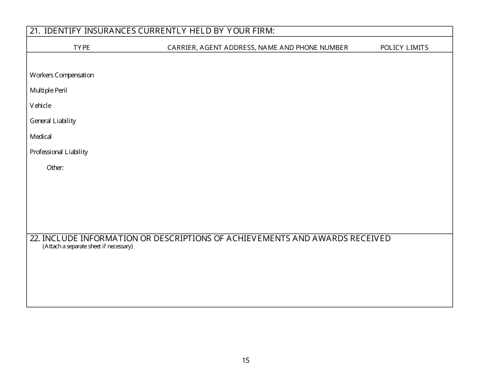 Form 48T Material Testing Laboratory Pre-qualification Application - New Jersey, Page 15