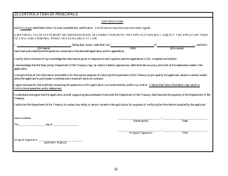 Form 48T Material Testing Laboratory Pre-qualification Application - New Jersey, Page 16