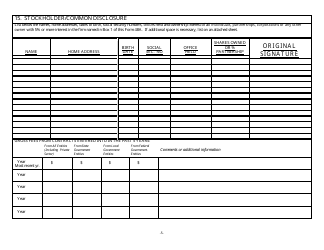 Form 48A Professional Services Prequalification Application Form - New Jersey, Page 6