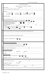 Document preview: Form DPMC/RPR-1 Request for Real Property Review - New Jersey