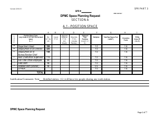 Part 3 Space Planning Request for Dpm&amp;c Use Only - New Jersey, Page 2