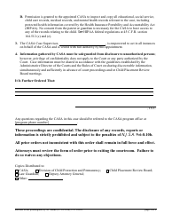 Form 10161 Appointment of Court Appointed Special Advocate (Casa) - Order - New Jersey, Page 2