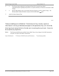 Form 10254 Initial (15-day) Court Order - New Jersey, Page 2