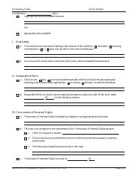 Form 10255 FC Permanency Order - New Jersey, Page 2