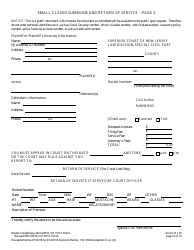 Form 10151 Small Claims Complaint (Contract, Security Deposit, Rent, or Tort) - New Jersey (English/Polish), Page 10