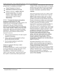Form 10151 Small Claims Complaint (Contract, Security Deposit, Rent, or Tort) - New Jersey (English/Polish), Page 5