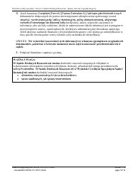 Form 10151 Small Claims Complaint (Contract, Security Deposit, Rent, or Tort) - New Jersey (English/Polish), Page 7
