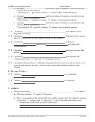 Form 10261 Child Protection Multipurpose Order - New Jersey, Page 3