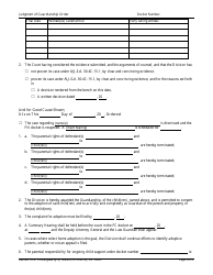Form 10265 Judgment of Guardianship &quot; Order - New Jersey, Page 3
