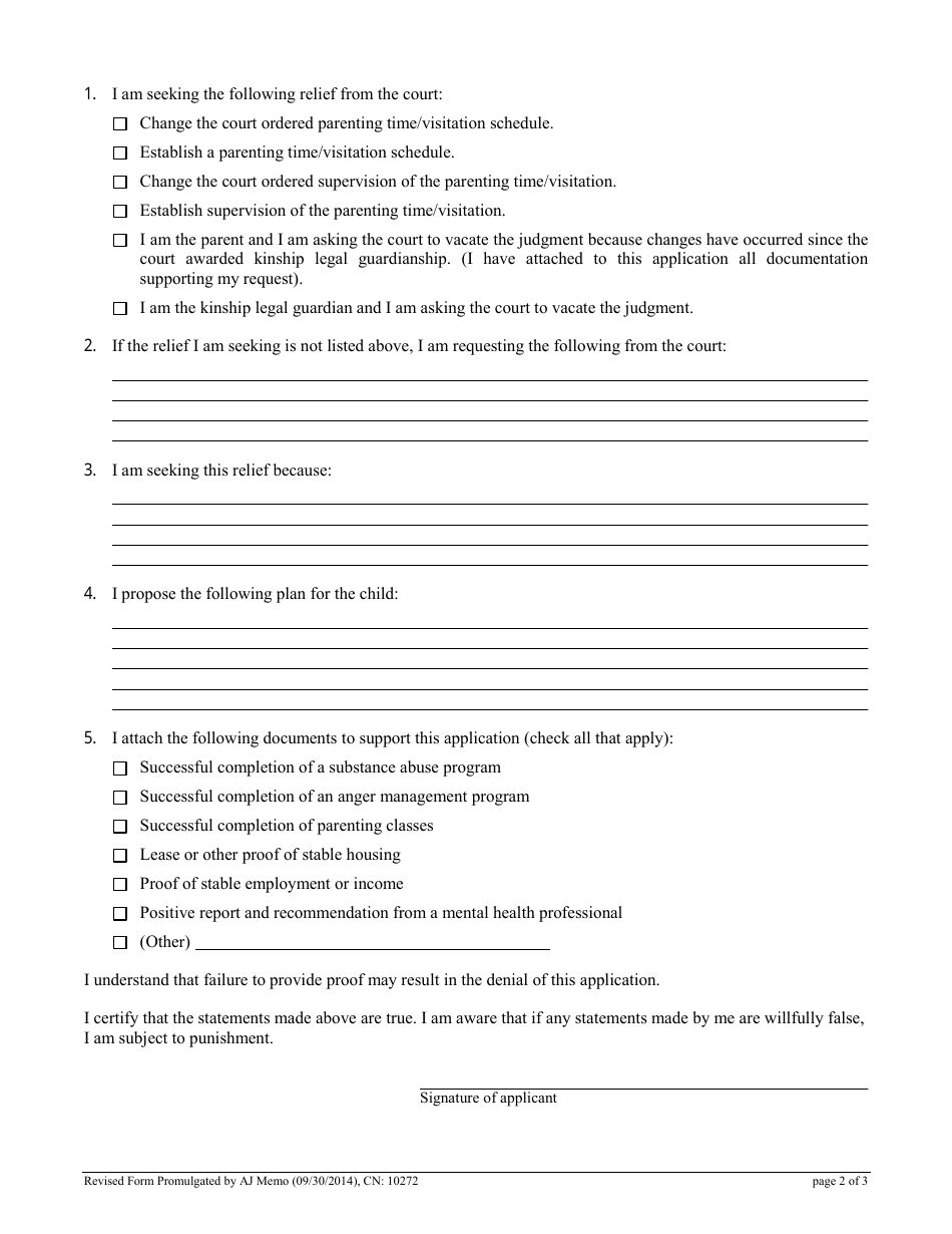 Form Cn:10272 - Fill Out, Sign Online And Download Printable Pdf, New 