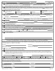 Form 10284 Uniform Summary Support Order (Usso) - New Jersey, Page 2