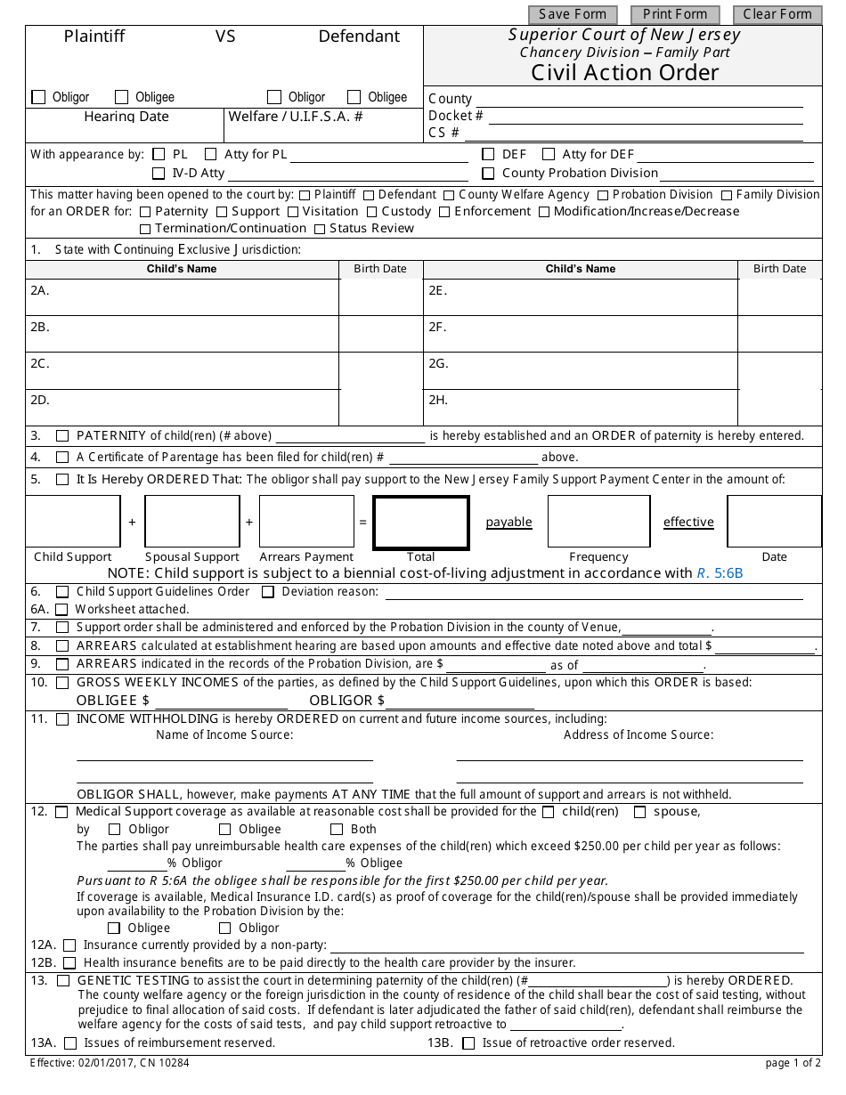 Form 10284 Fill Out, Sign Online and Download Fillable PDF, New