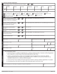 Form CN:10293 Volunteer Application - New Jersey, Page 2