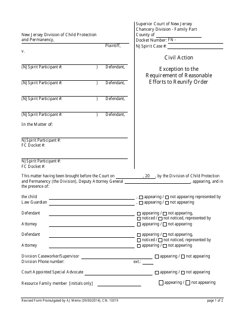 Form CN:10319  Printable Pdf