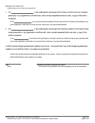 Form 10325 State Tax Complaint - New Jersey (English/Spanish), Page 4