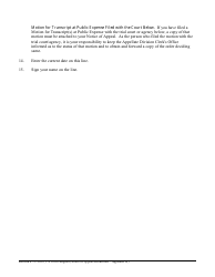 Form 10502 Appendix IV Notice of Appeal - New Jersey, Page 3