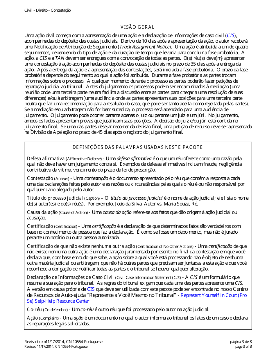 Form A Answer - New Jersey (English / Portuguese), Page 3