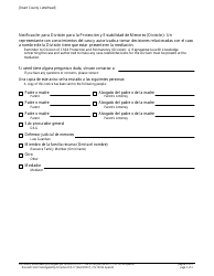 Form CN:10745 Child Welfare Mediation Notice - New Jersey (English/Spanish), Page 2