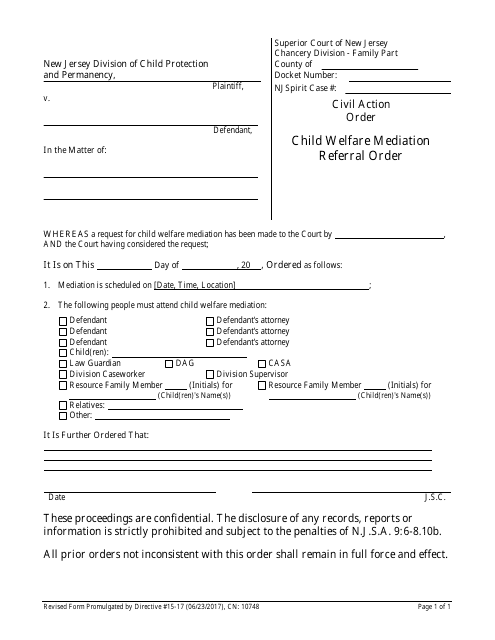 Form CN:10748  Printable Pdf