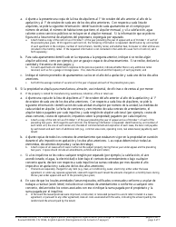 Form 10966 &quot;Standard Interrogatories to Be Served on Taxpayer&quot; - New Jersey (English/Spanish), Page 3