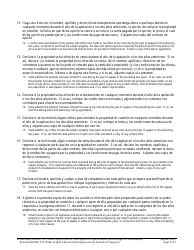 Form 10966 &quot;Standard Interrogatories to Be Served on Taxpayer&quot; - New Jersey (English/Spanish), Page 5