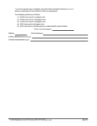 Form 11000 Supplemental Plea Form for Drug Offenses - New Jersey (English/Haitian Creole), Page 2