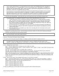 Instructions for Form 11090 General Testimony - New Jersey, Page 2