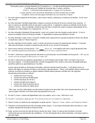 Form 11208 Certification/Petition/Application in Support of a Fee Waiver - New Jersey (English/Portuguese), Page 4