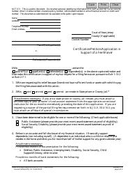 Form 11208 Certification/Petition/Application in Support of a Fee Waiver - New Jersey (English/Polish), Page 6