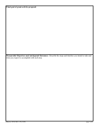 Form 11299 Children in Court Improvement Grant Activity Proposal Form - New Jersey, Page 3
