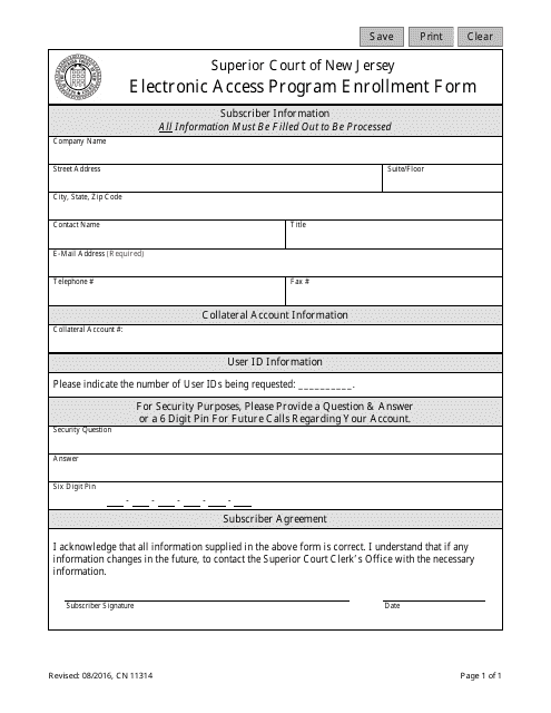 Form 11314  Printable Pdf