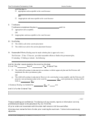 Form 11399 Post-termination Permanency Order - New Jersey, Page 2
