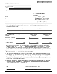 Form 11404 &quot;Stipulation of Settlement Added/Added Omitted (Local Property Tax)&quot; - New Jersey