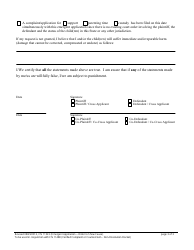 Form 11523 Emergent Application (Order to Show Cause) - New Jersey, Page 3