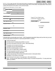 Form 11637 Appendix XI-F Answer - New Jersey