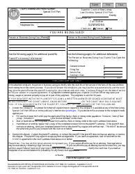 Form 11808 Appendix XI-A(1) Dc Summons - New Jersey (English/Spanish)