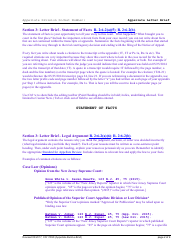 Form CN:11898 Appellate Build-A-brief: Letter Brief - New Jersey, Page 13