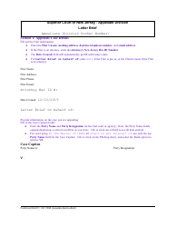 Form CN:11898 Appellate Build-A-brief: Letter Brief - New Jersey, Page 4