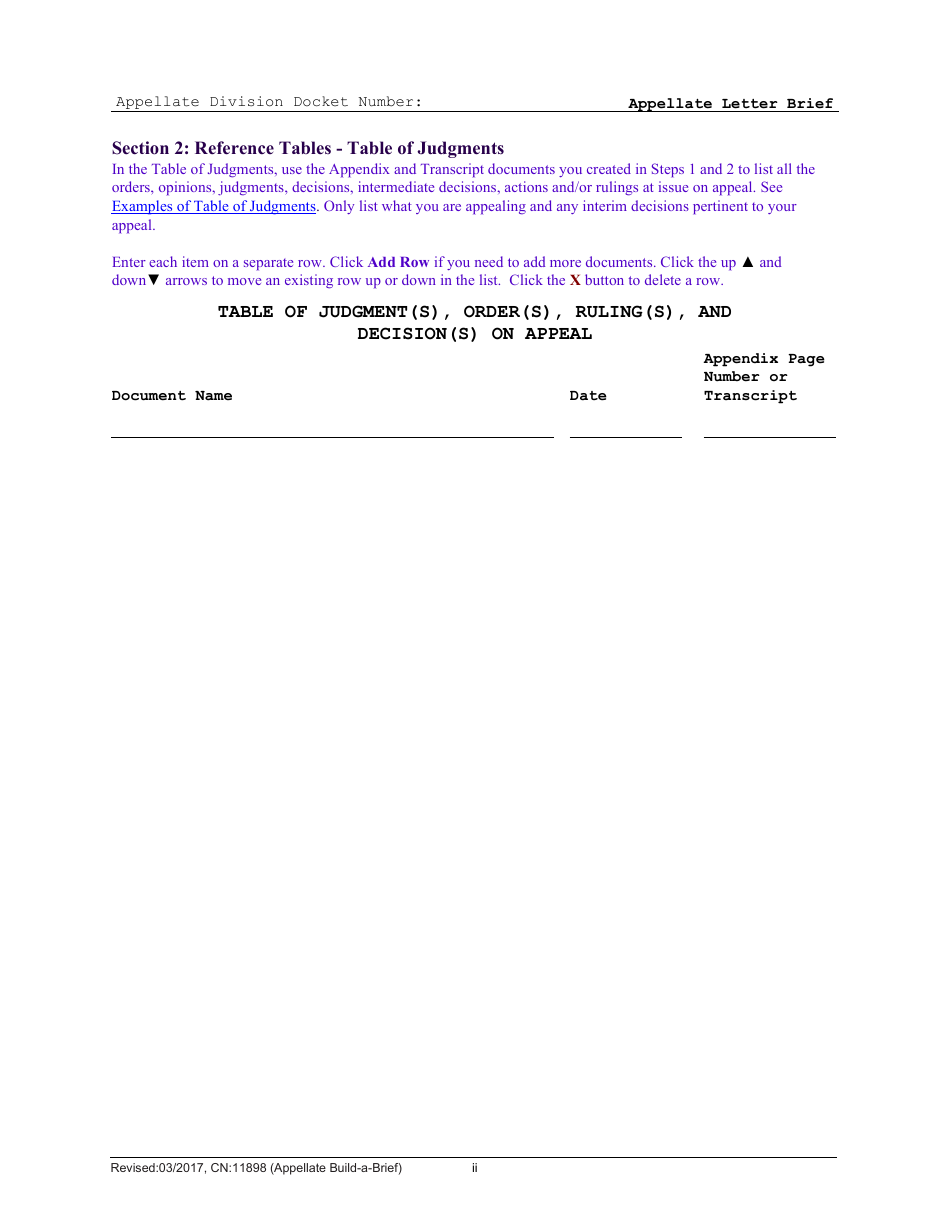 Form CN:11898 Appellate Build-A-brief: Letter Brief - New Jersey, Page 7