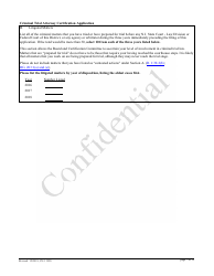 Form 11990 Criminal Trial Attorney Certification Application - New Jersey, Page 7